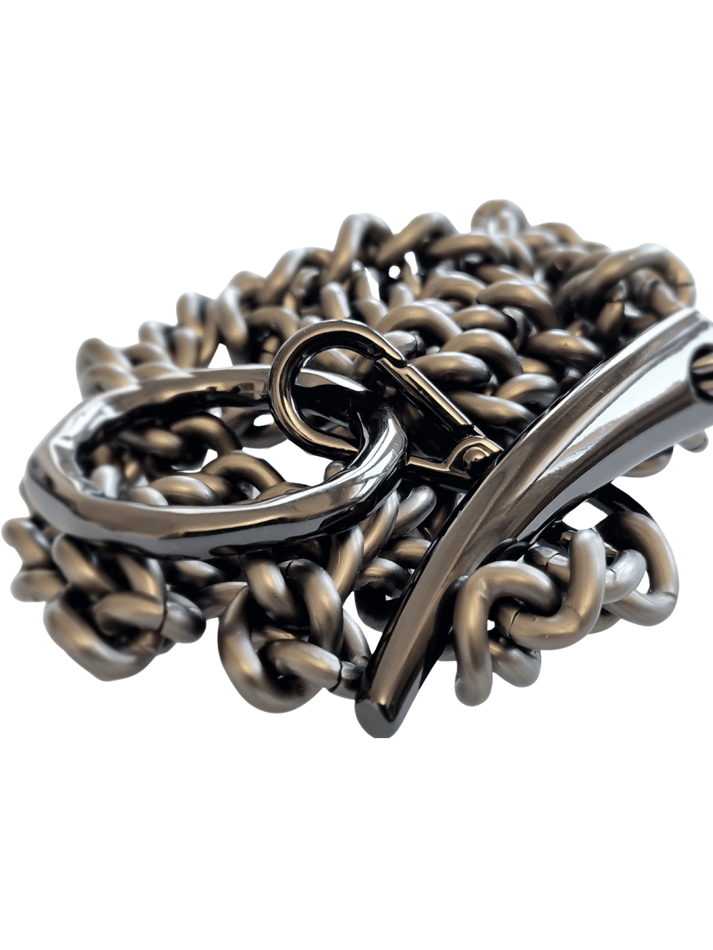 vintage satin chain necklace