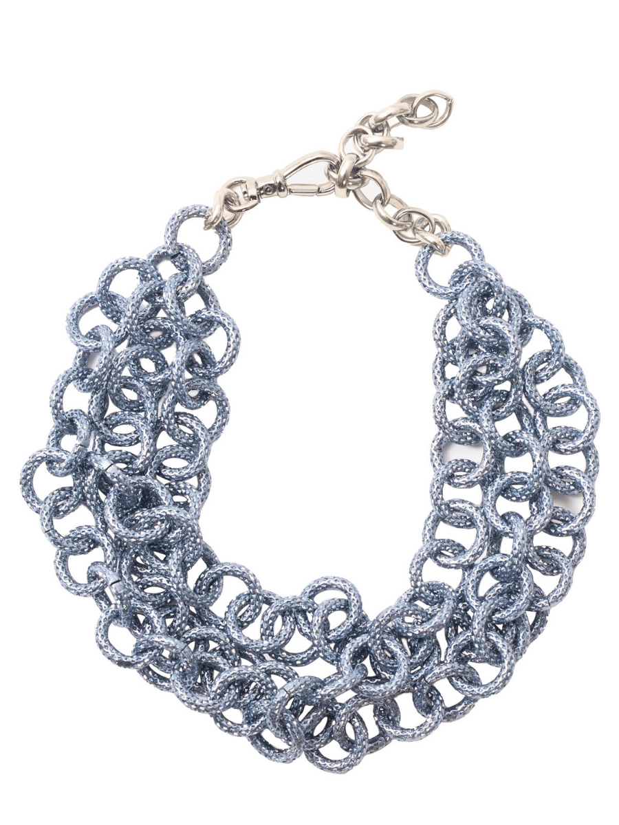 NEW! RINGS OF SATURN Bib Necklace