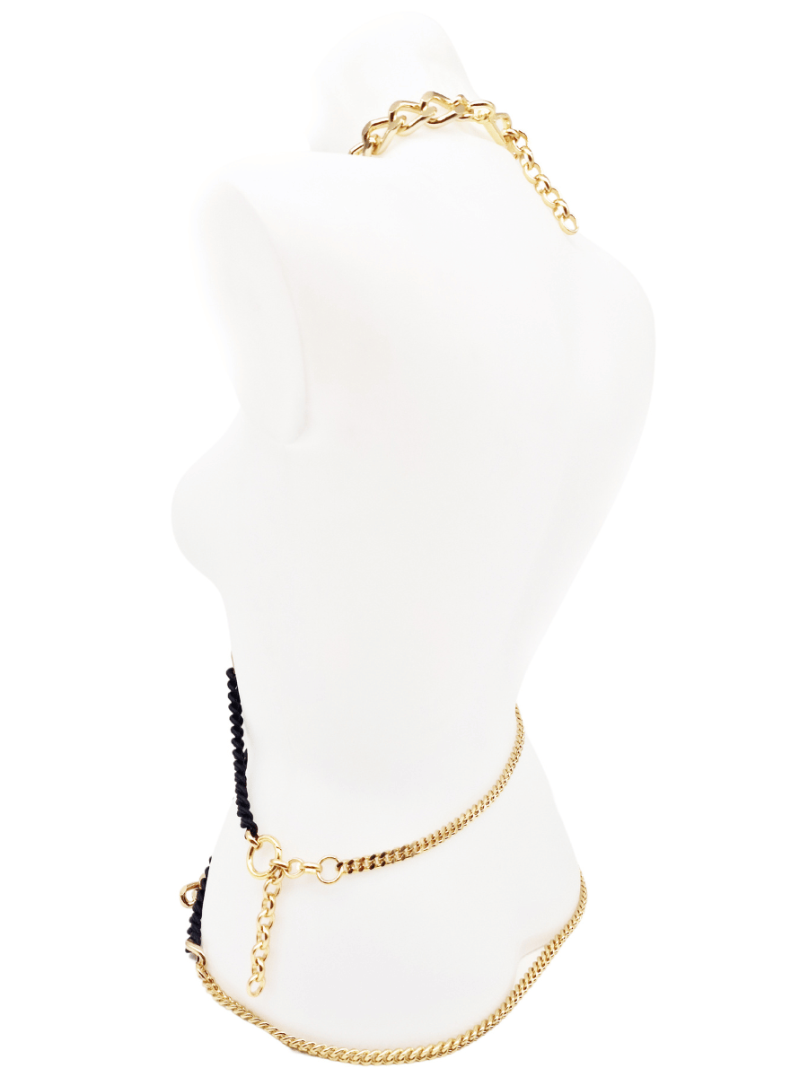 cleopatra back body chain
