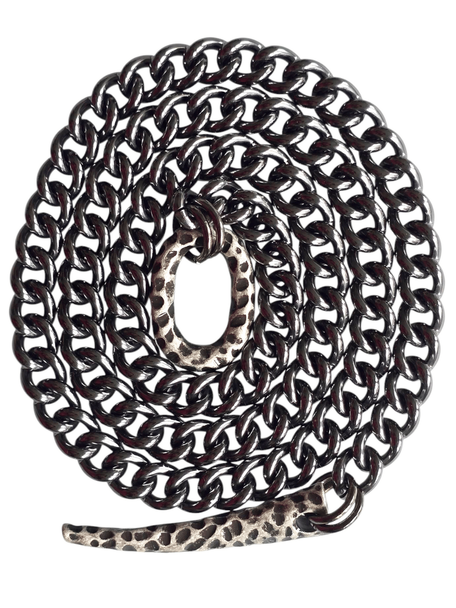 ethnic industrial chain necklace