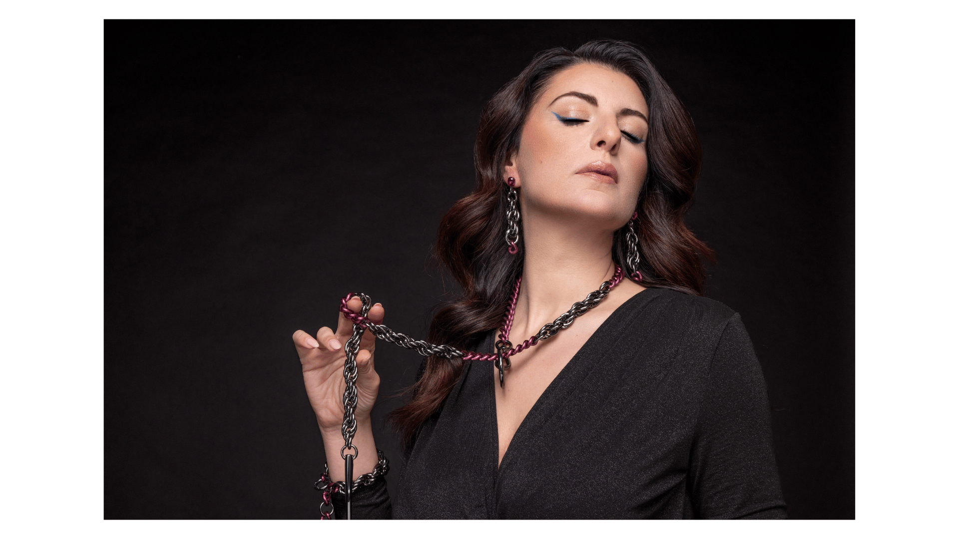 statement jewelry lilac and gunmetal collection by finerblack