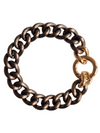 statement chain bracelet vintage gold