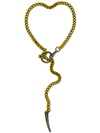 FORBIDDEN Necklace - Steampunk Bronze