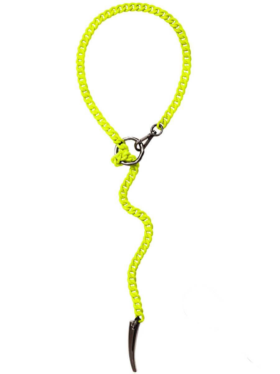 NEW! FORBIDDEN Necklace - Fluo Lime - Limited Edition