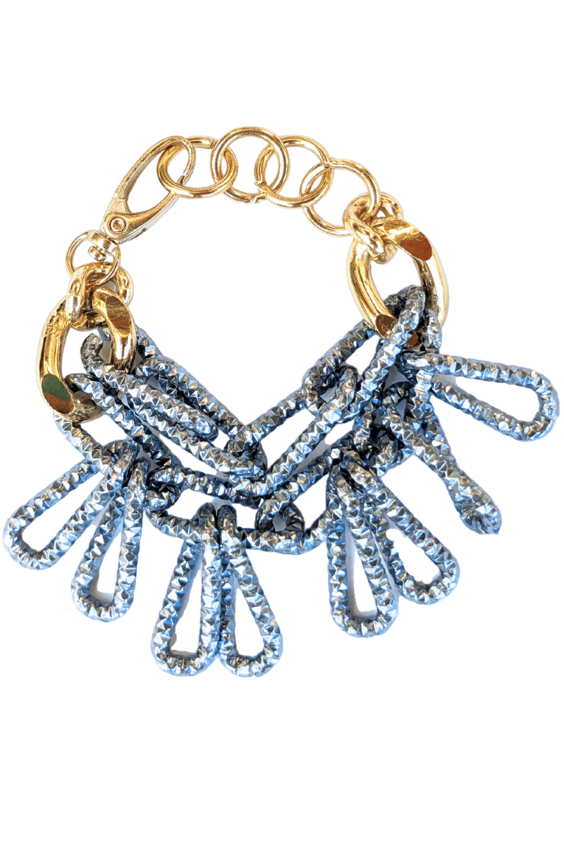 Gypsy fringe chain bracelet