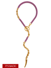 FORBIDDEN DELUXE Necklace - Lilac & Gold