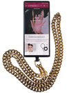 glamorous phone chain strap charm bronze gold