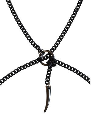 FORBIDDEN Body Chain black