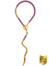 LAST ONES! FORBIDDEN DELUXE Necklace - Lilac & Gold