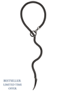 FORBIDDEN Necklace - Black Matte & Gunmetal - Signature Piece