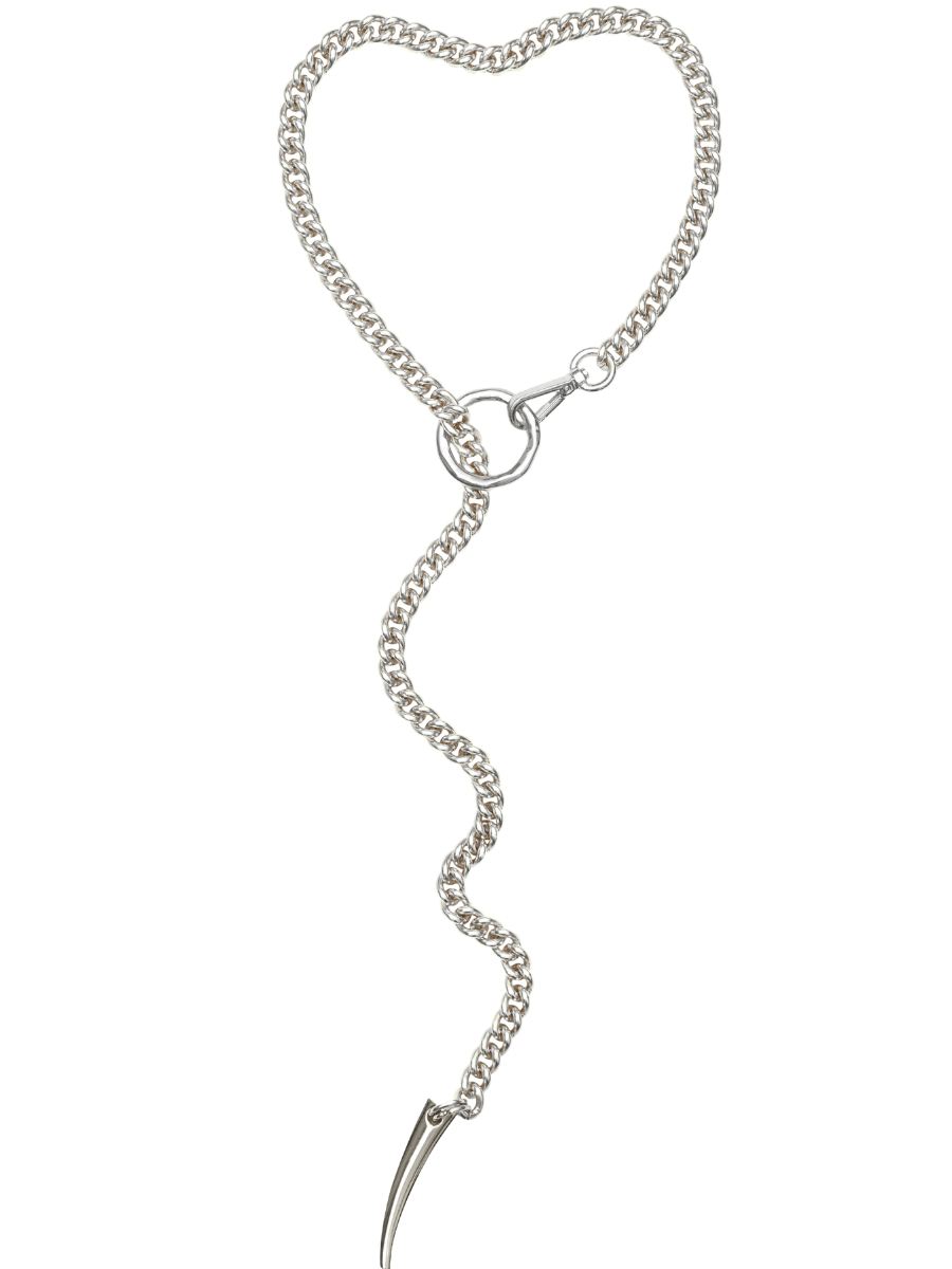FORBIDDEN Necklace - All Silver