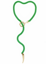 FORBIDDEN Necklace - Green & Gold