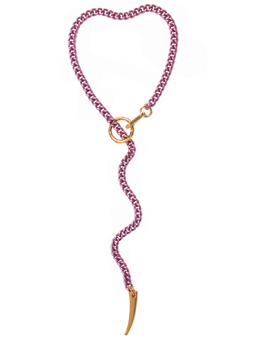 FORBIDDEN Necklace - Lilac Gold - Limited Edition