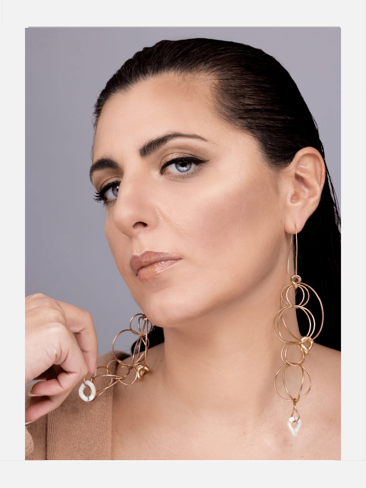 FILIGREE Multi Ring Earrings - Shop statement & Gothic jewelry for men & women online | Finerblack Jewelry