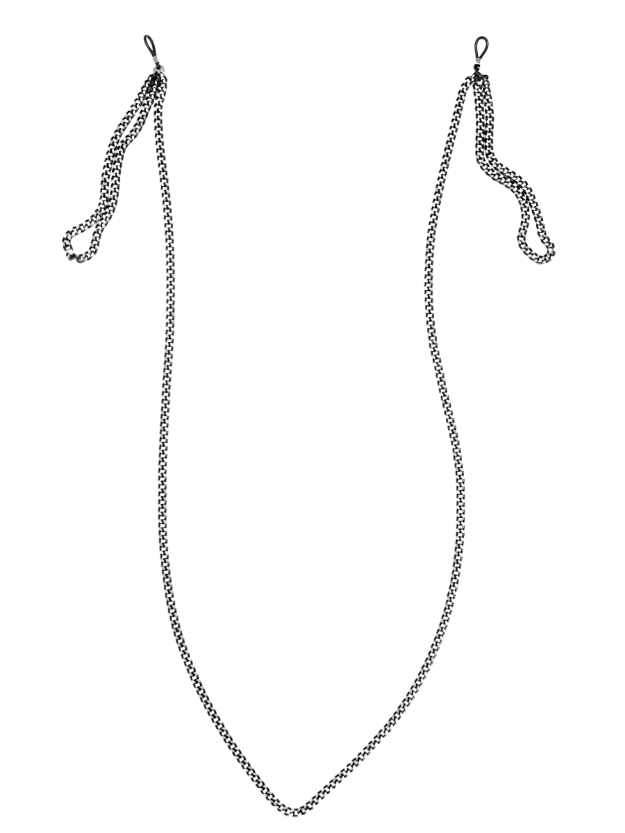 black eyeglasses chain