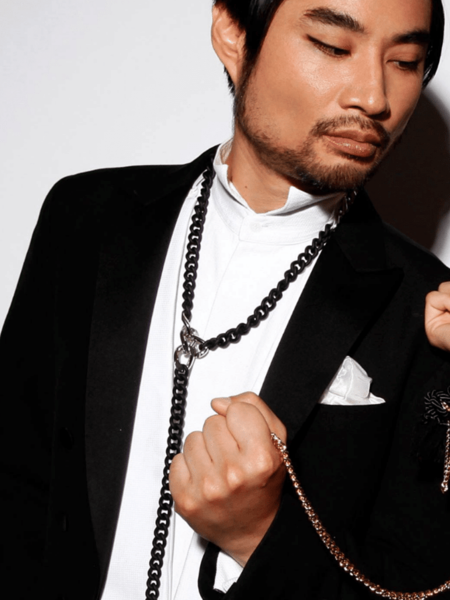 ROSARY Y Chain Necklace - Shop statement & Gothic jewelry for men & women online | Finerblack Jewelry