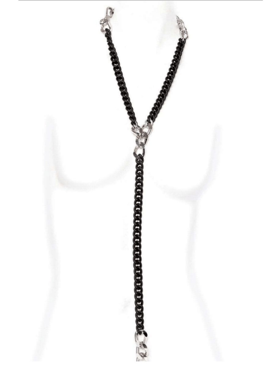 FORBIDDEN Necklace - Black Matte