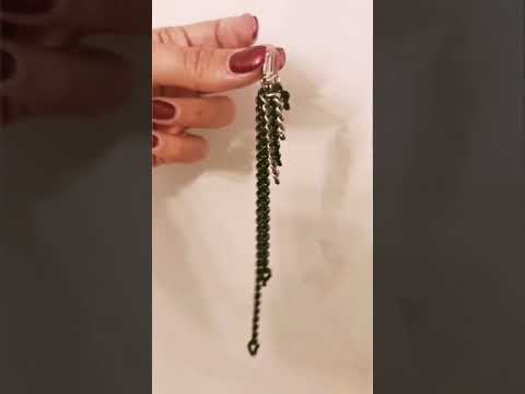 statement long fringe chain earrings black and silver shoulder dusters